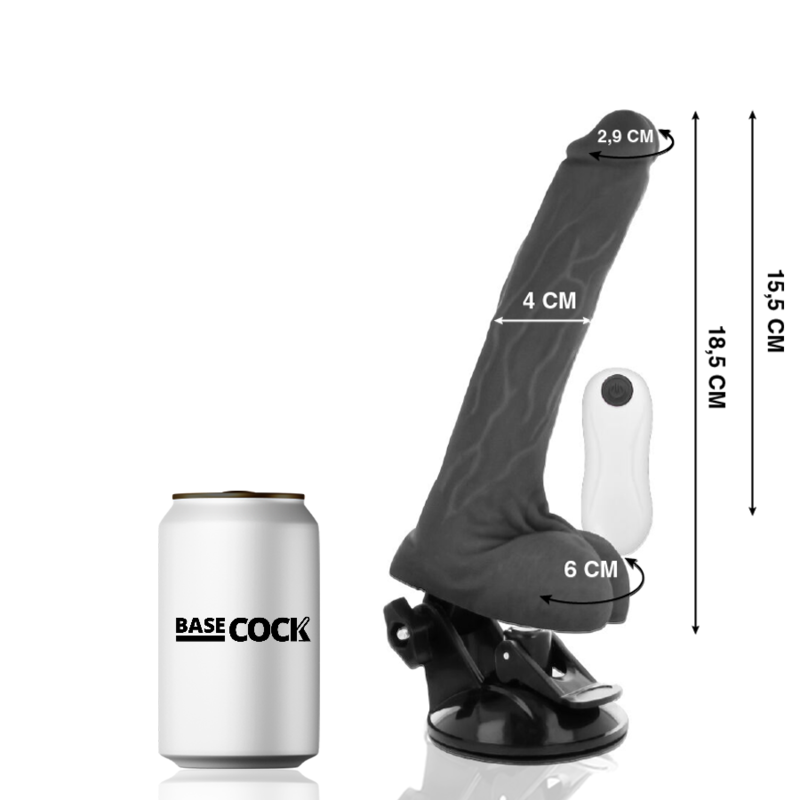 BASECOCK - REALISTIC ARTICULABLE REMOTE CONTROL FLESH 18.5 CM -O- 4 CM - 53Xshop