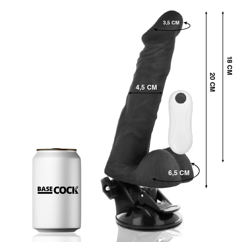 BASECOCK - REALISTIC ARTICULABLE REMOTE CONTROL FLESH 20 CM -O- 4.5 CM - 53Xshop