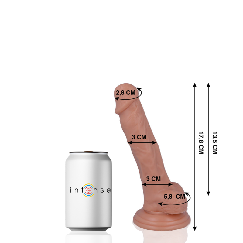 MR INTENSE - 9 REALISTIC COCK 17.8 CM -O- 3 CM - 53Xshop