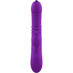 ARMONY - FULLY G SPOT RABBIT VIBRATOR WITH STIMULATING TONGUE VIOLET HEAT EFFECT