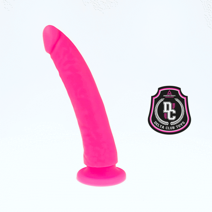 DELTA CLUB - TOYS PINK DILDO MEDICAL SILICONE 20 CM -O- 4 CM - 53Xshop