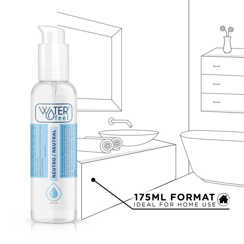 WATERFEEL - NATURAL LUBRICANT 175 ML - 53Xshop