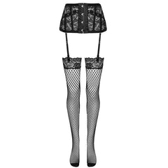 LIVCO CORSETTI FASHION - PORTE-JARRETELLES + BAS NOIRS