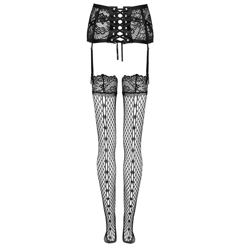 LIVCO CORSETTI FASHION - PORTE-JARRETELLES + BAS NOIRS
