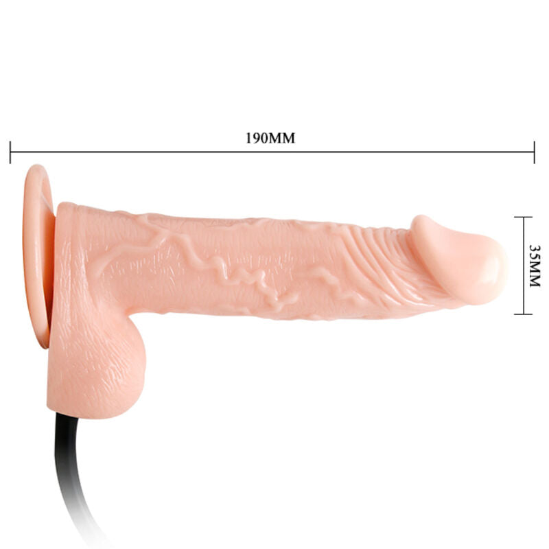 DANCE - REALISTIC INFLATABLE DILDO WITH SUCTION CUP 15 CM - 53Xshop