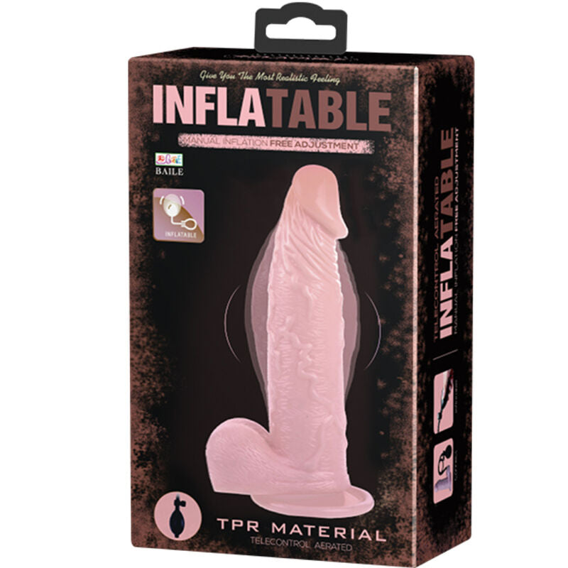 INFLATABLE DILDO WITH SUCTION | 53Xshop