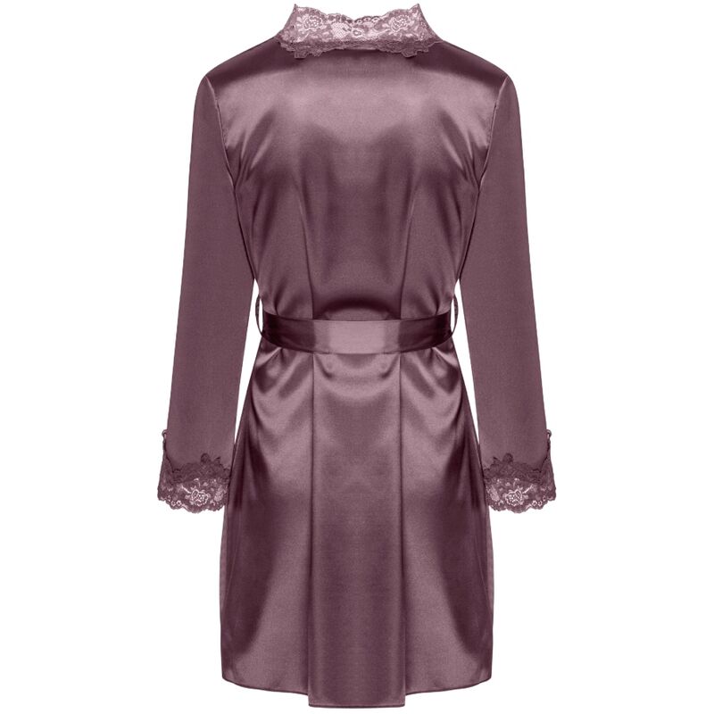 LIVCO CORSETTI FASHION - JACQUELINE LC 90249 DRESSING GOWN + SHIRT + PANTY VIOLET S/M