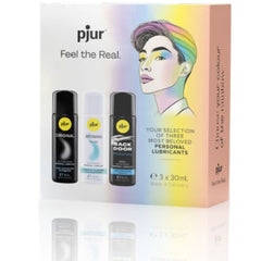 PJUR - PRIDE SET LUBRIFIANTS PREMIUM 3 X 30 ML