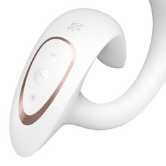 SATISFYER - G POUR DÉESSE 1 VIBRATEUR LAPIN BLANC