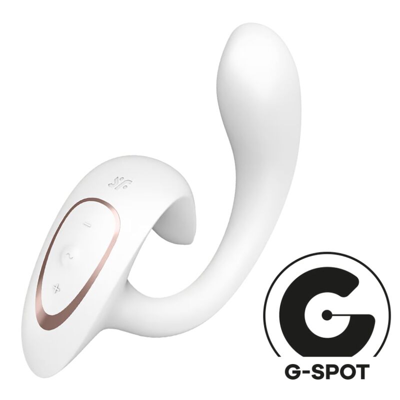SATISFYER - G POUR DÉESSE 1 VIBRATEUR LAPIN BLANC