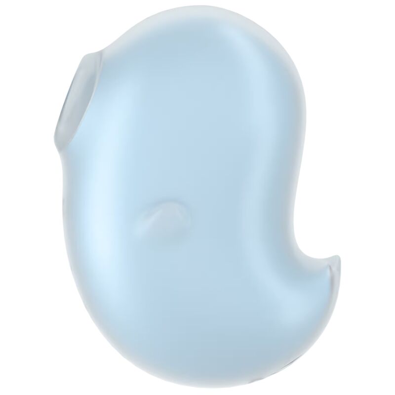 SATISFYER - CUTIE GHOST VIBRATEUR LAY-ON BLEU CLAIR