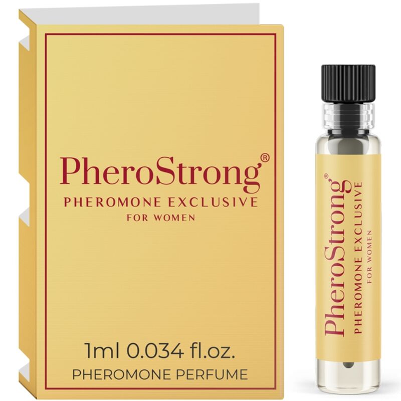 PHEROSTRONG - PARFUM AUX PHÉROMONES EXCLUSIF POUR FEMMES 1 ML