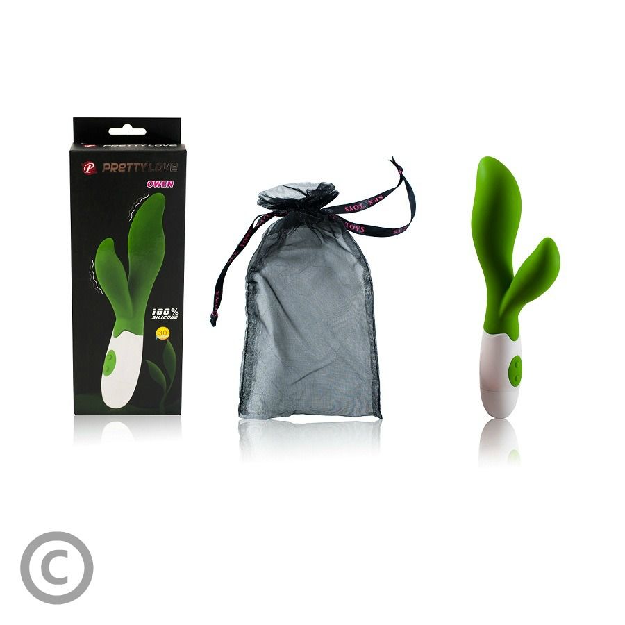 PRETTY LOVE - FLIRTATION OWEN GREEN VIBRATOR - 53Xshop