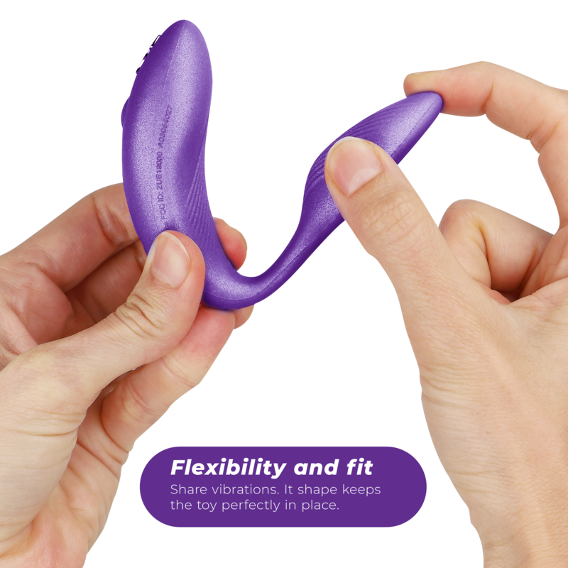 WE-VIBE - CHORUS VIBRATOR FOR COUPLES WITH LILAC SQUEEZE CONTROL - 53Xshop