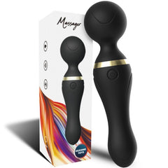 ARMONY - FREEZA MASSEUR &amp; VIBRATEUR TÊTE SUPER FLEXIBLE NOIRE
