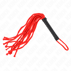 KINK - FOUET À CORDE ROUGE 56 CM