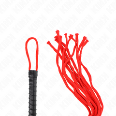 KINK - FOUET À CORDE ROUGE 56 CM