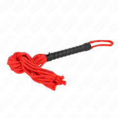 KINK - FOUET À CORDE ROUGE 56 CM