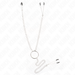 KINK - TRIPLE NIPPLE AND CLIT CLAMPS WITH CHAIN MODEL 1