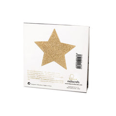 BIJOUX - INDISCRETS FLASH GOLDEN STAR NIPPLE COVERS - 53Xshop