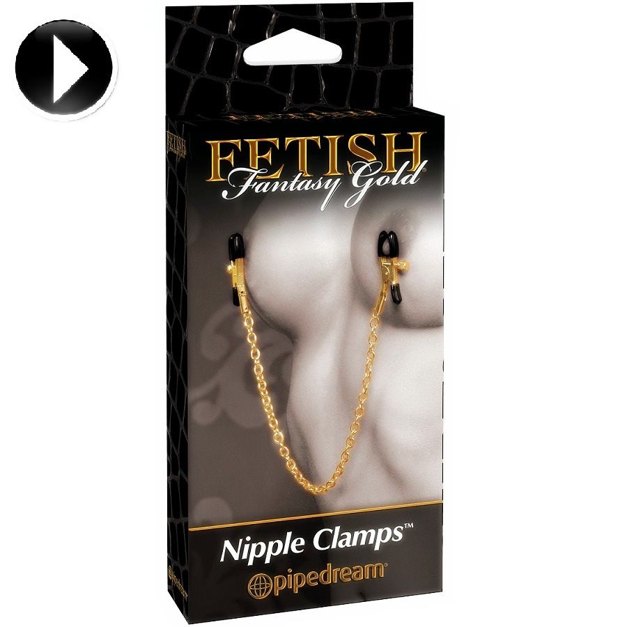 FETISH FANTASY GOLD - NIPPLE CLAMPS - 53Xshop