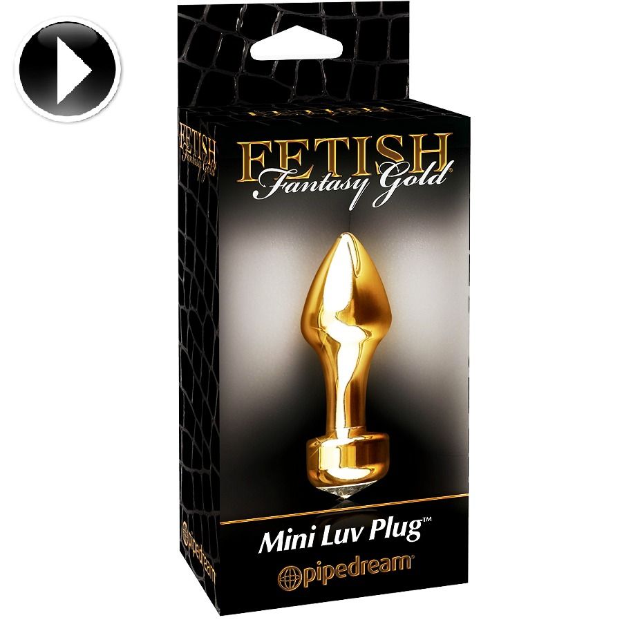 FETISH FANTASY GOLD - MINI LUV PLUG - 53Xshop