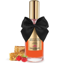 BIJOUX - MASSAGE OIL HEAT EFFECT STRAWBERRY AROMA - 53Xshop