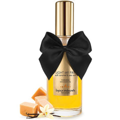 BIJOUX - MASSAGE OIL HEAT EFFECT CARAMEL AROMA - 53Xshop