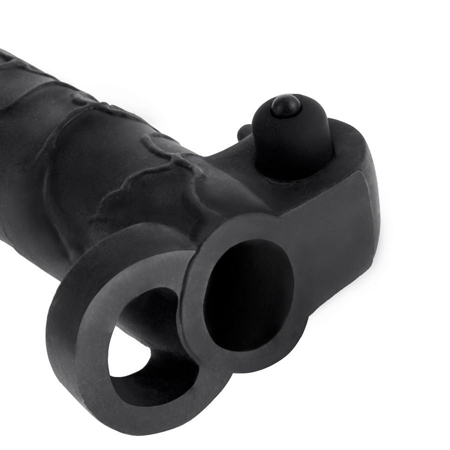 FANTASY X- TENSIONS - VIBRATING REAL FEEL 2 EXTENSION BLACK - 53Xshop