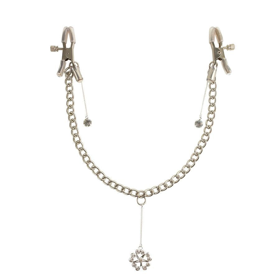 FETISH FANTASY SERIES - CRYSTAL NIPPLE CLAMPS, - 53Xshop