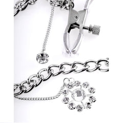 FETISH FANTASY SERIES - CRYSTAL NIPPLE CLAMPS, - 53Xshop