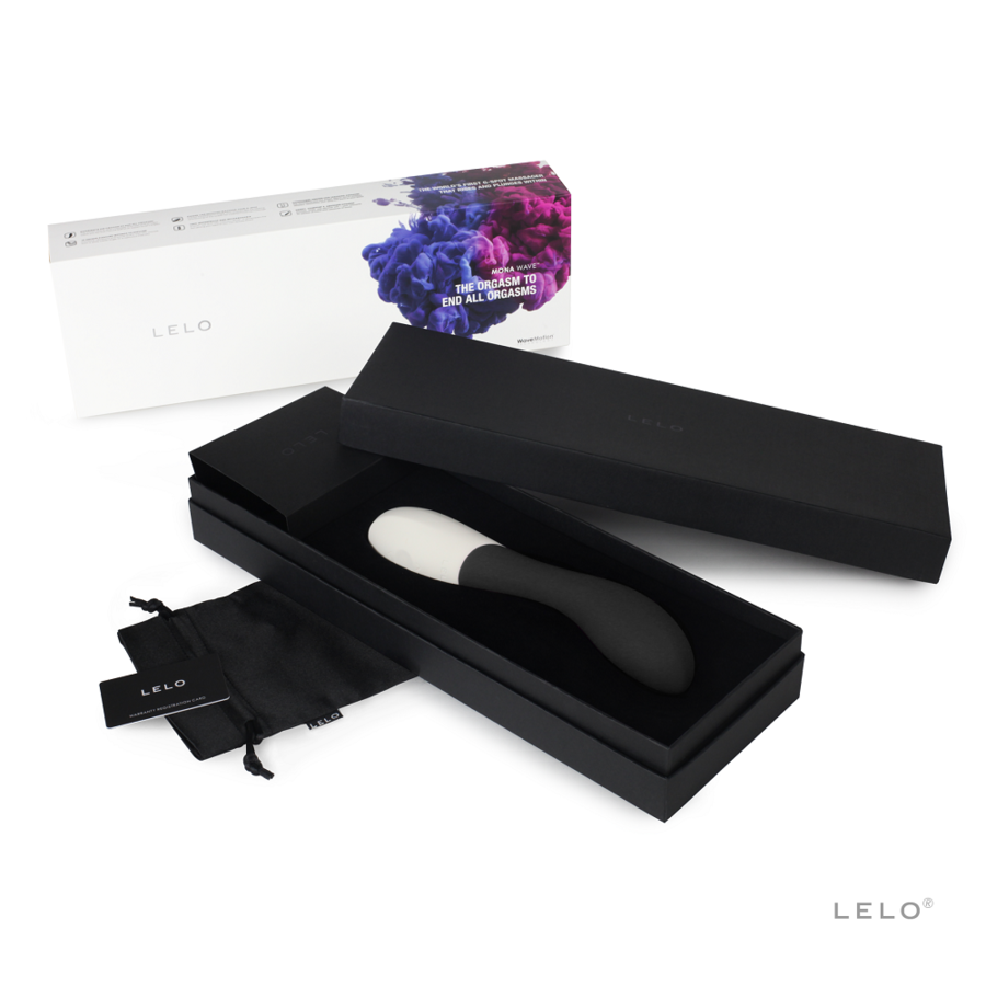 LELO - MONA WAVE BLACK VIBRATOR - 53Xshop