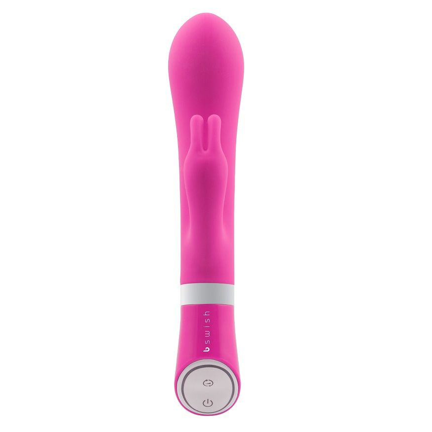 B SWISH - BWILD DELUXE BUNNY RABBIT VIBRATOR RASPBERRY - 53Xshop