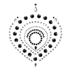 BIJOUX - INDISCRETS FLAMBOYANT BLACK&SILVER - 53Xshop
