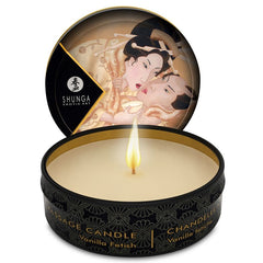 SHUNGA - MINI CARESS BY CANDELIGHT VANILLA MASSAGE CANDLE 30 ML - 53Xshop