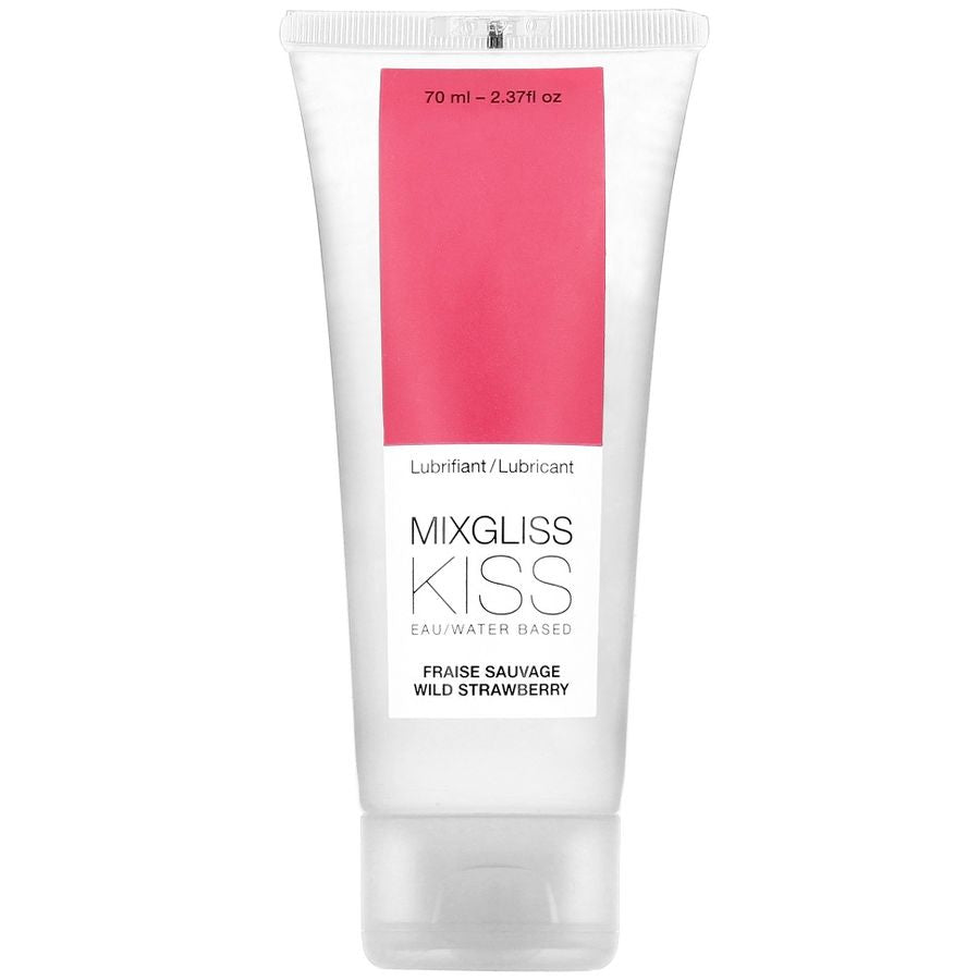 MIXGLISS - WATER BASED LUBRICANT STRAWBERRY FLAVOR 70 ML - 53Xshop