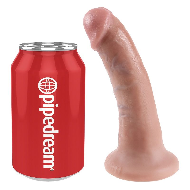 KING COCK - 6 DILDO FLESH 15.2 CM - 53Xshop