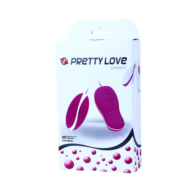 PRETTY LOVE - FLIRTATION VIBRATING EGG WITH REMOTE CONTROL AVERY - 53Xshop