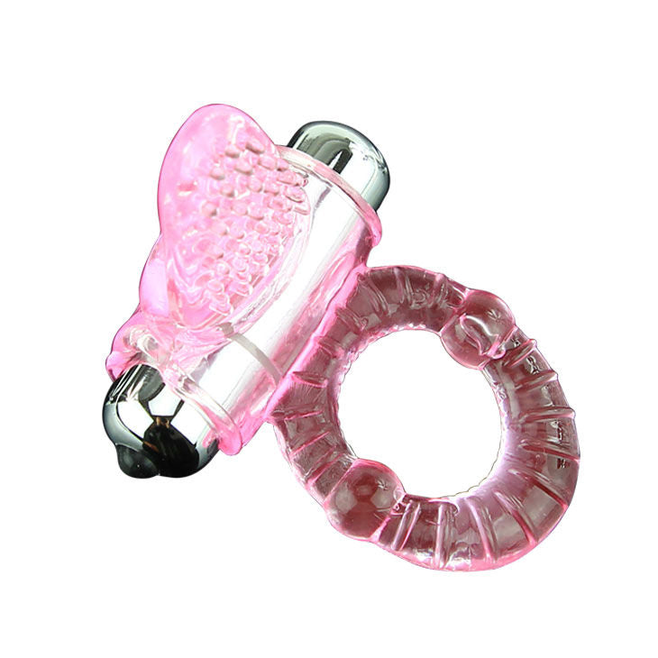 BAILE - SWEET ABS 10 RHYTHMS RING PINK VIBRATOR PENIS RING - 53Xshop