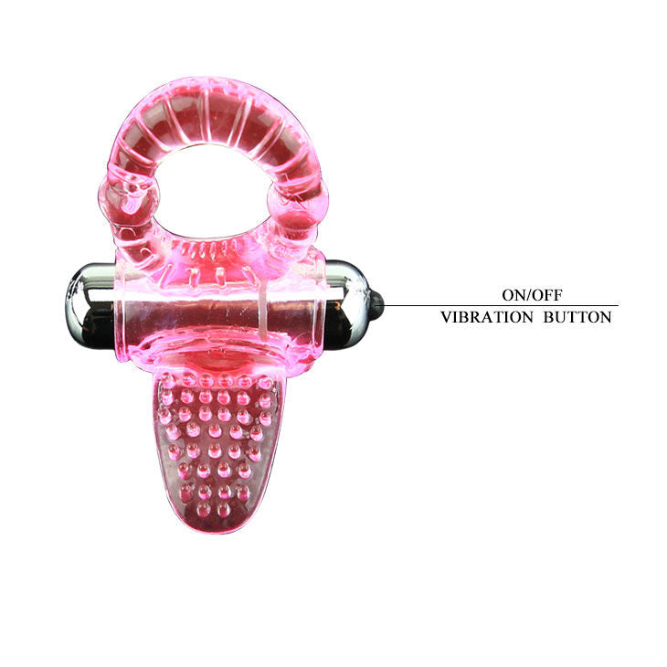 BAILE - SWEET ABS 10 RHYTHMS RING PINK VIBRATOR PENIS RING - 53Xshop