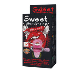 BAILE - SWEET ABS 10 RHYTHMS RING PINK VIBRATOR PENIS RING - 53Xshop
