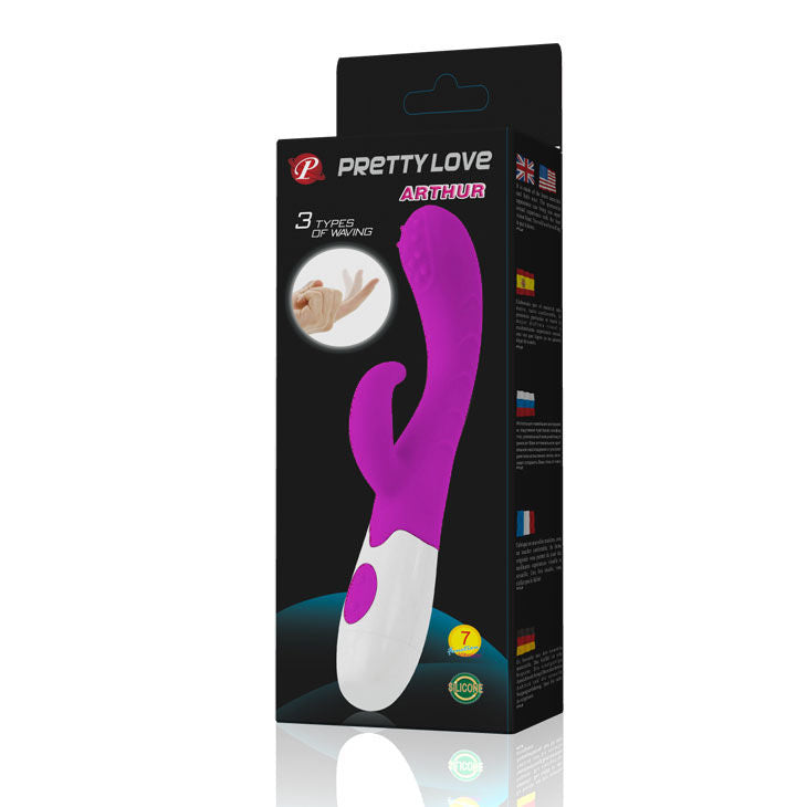 PRETTY LOVE - FLIRTATION ARTHUR VIBRATOR - 53Xshop