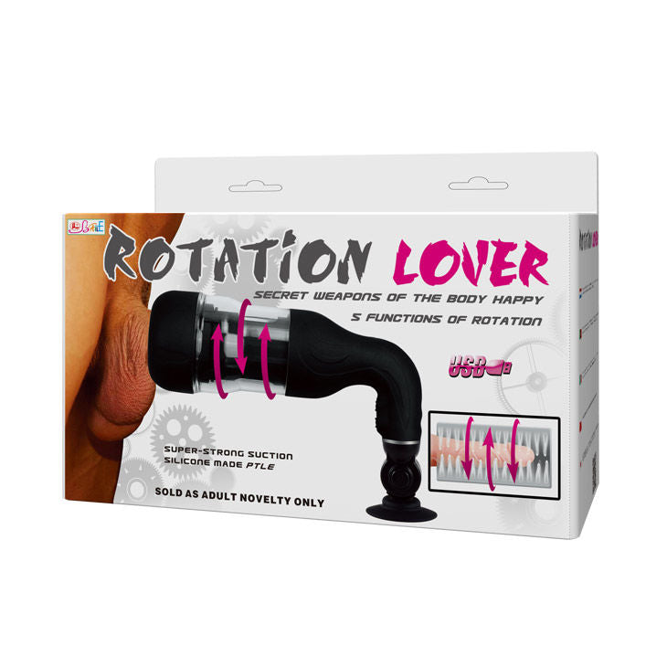 BAILE - ROTATION LOVER AUTOMATIC MASTURBATOR WITH SUPPORT - 53Xshop