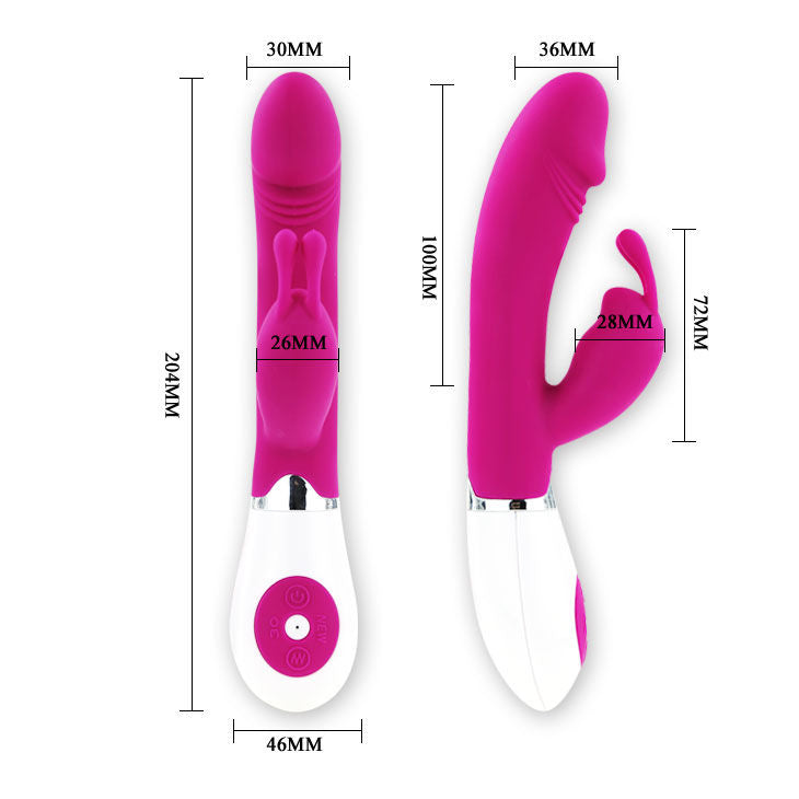 PRETTY LOVE - FLIRTATION VIBRATOR WITH RABBIT GENE - 53Xshop