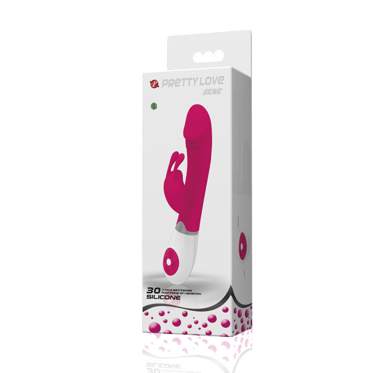 PRETTY LOVE - FLIRTATION VIBRATOR WITH RABBIT GENE - 53Xshop