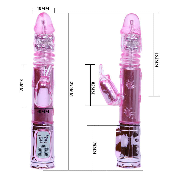 BAILE - THROBBING BUNNY PINK RAMPANT ROTATOR - 53Xshop