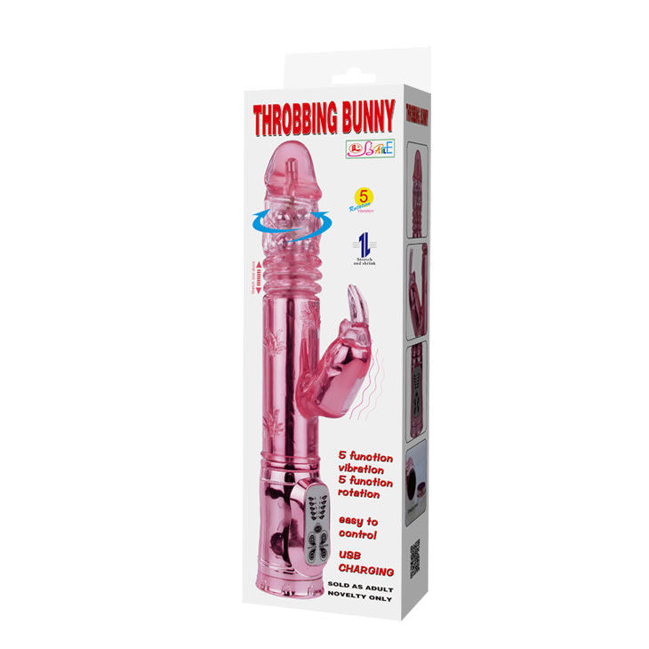 BAILE - THROBBING BUNNY PINK RAMPANT ROTATOR - 53Xshop