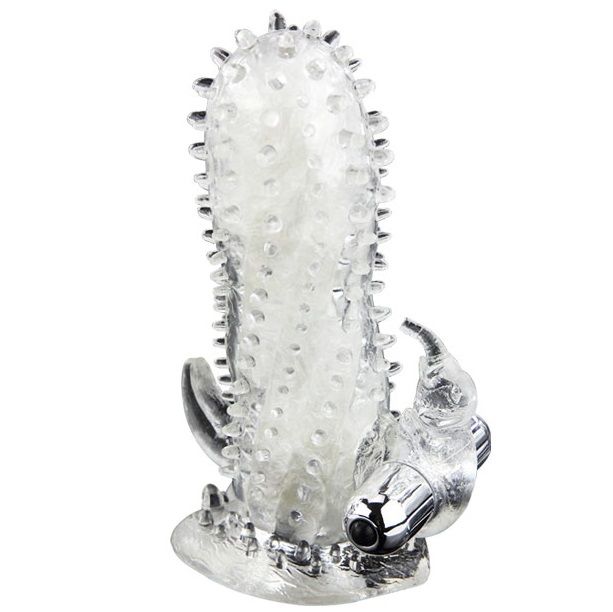 BAILE - BRAVE MAN RABBIT VIBRATOR PENIS EXTENSION - 53Xshop
