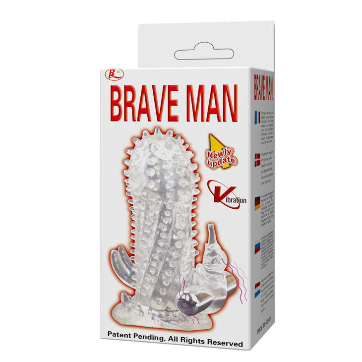 BAILE - BRAVE MAN RABBIT VIBRATOR PENIS EXTENSION - 53Xshop