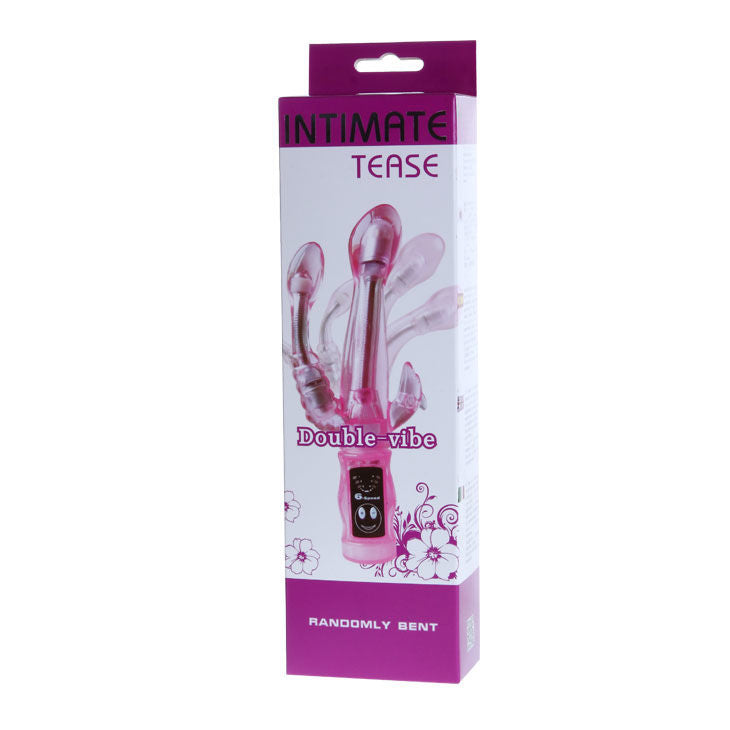 BAILE - FLEXIBLE VIBRATOR WITH ANAL STIMULATOR - 53Xshop